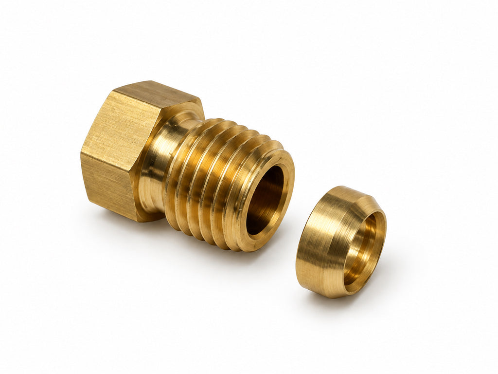 Brass Brake & Clutch Pipe Fittings (Metric)